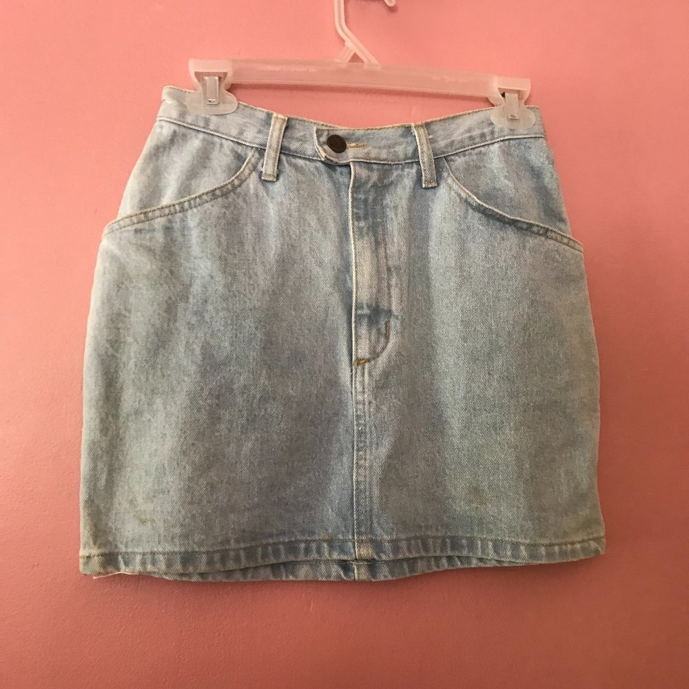 Denim Mini Skirt, Guess